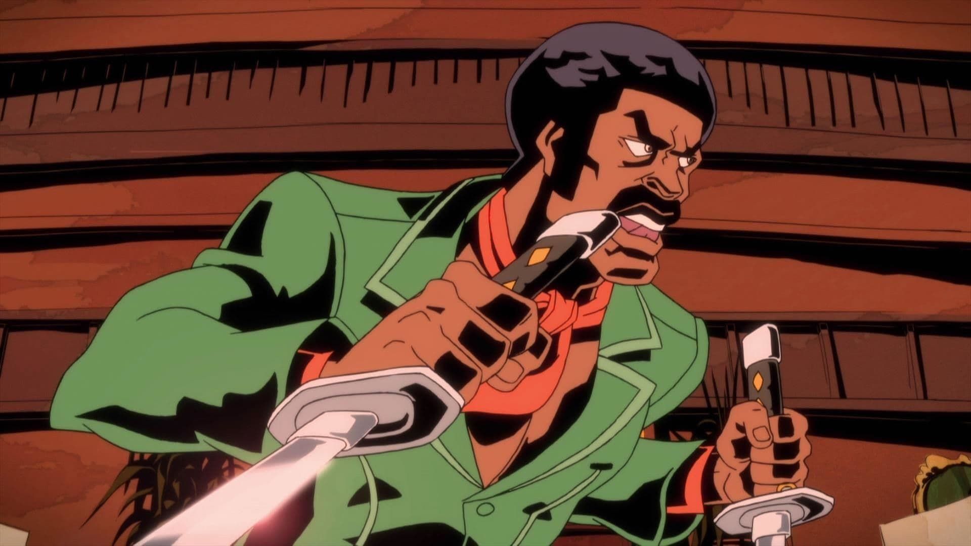 Black Dynamite background