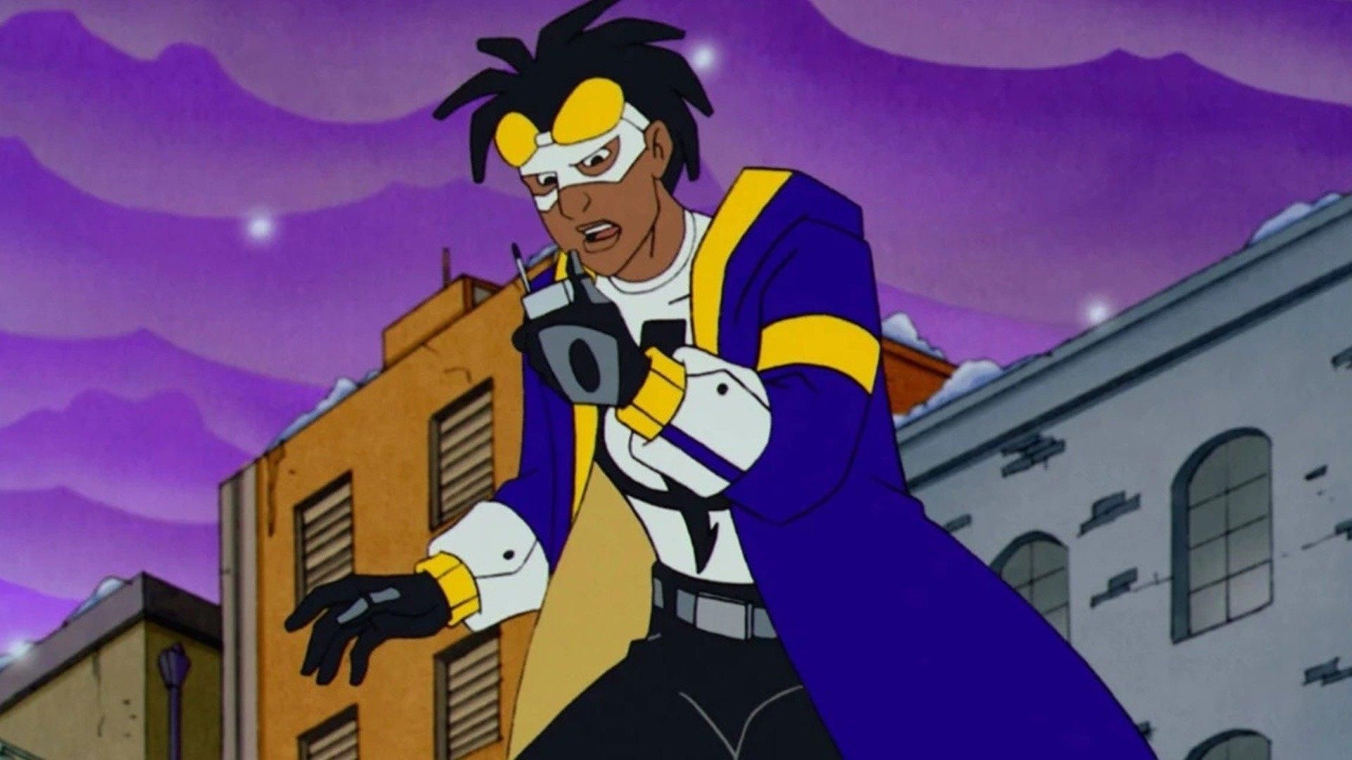 Static Shock background