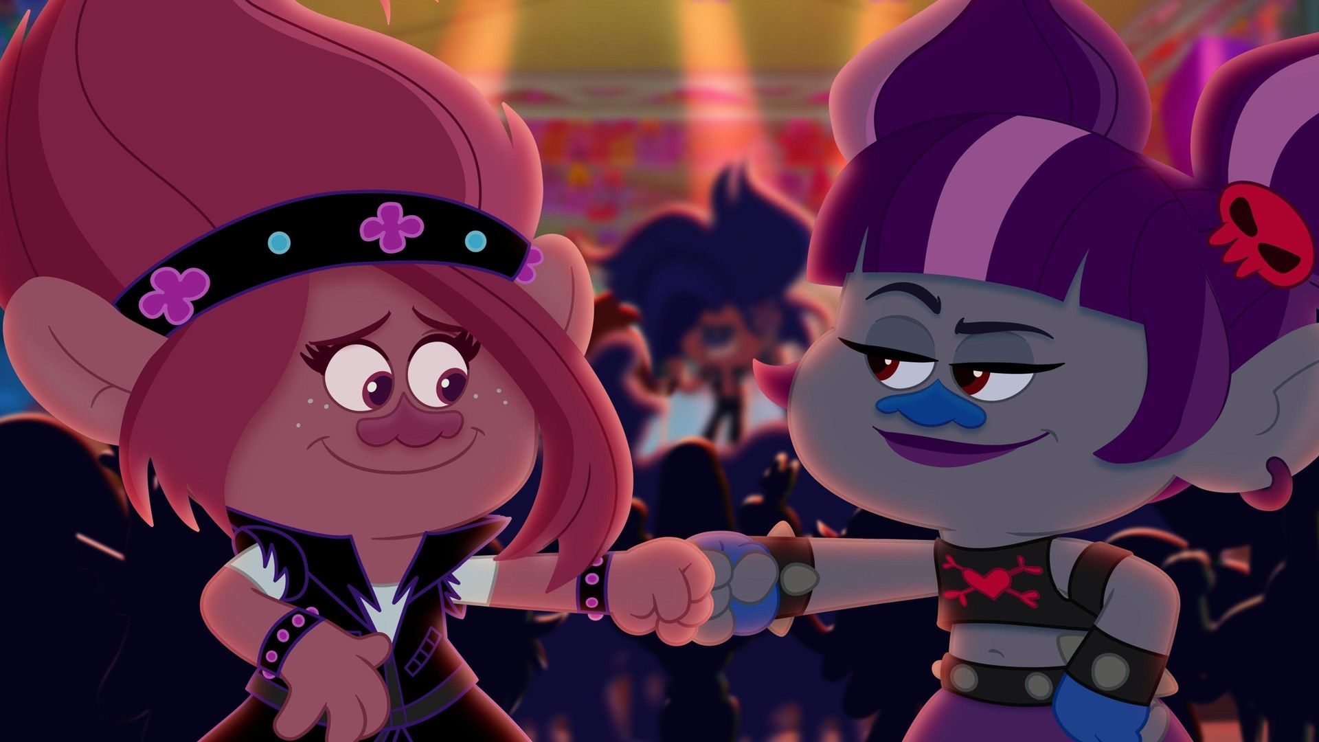 TrollsTopia background