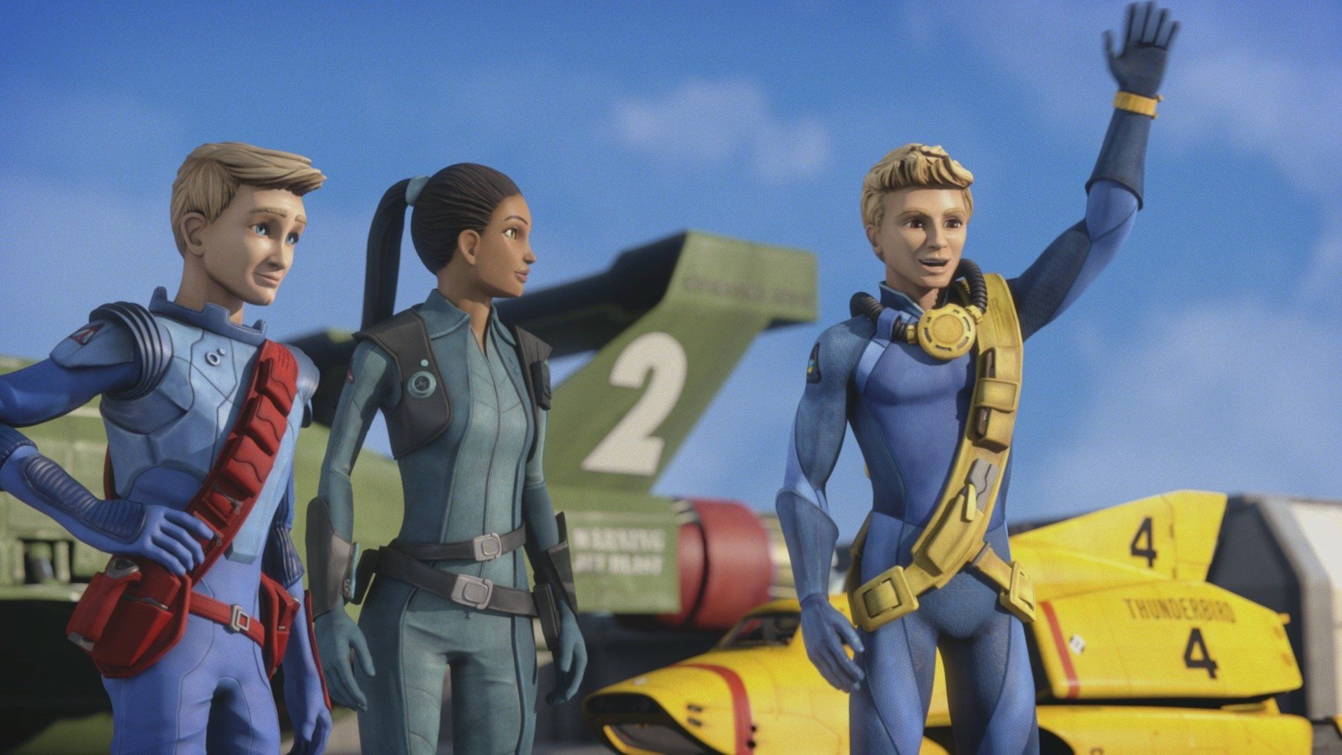 Thunderbirds Are Go background