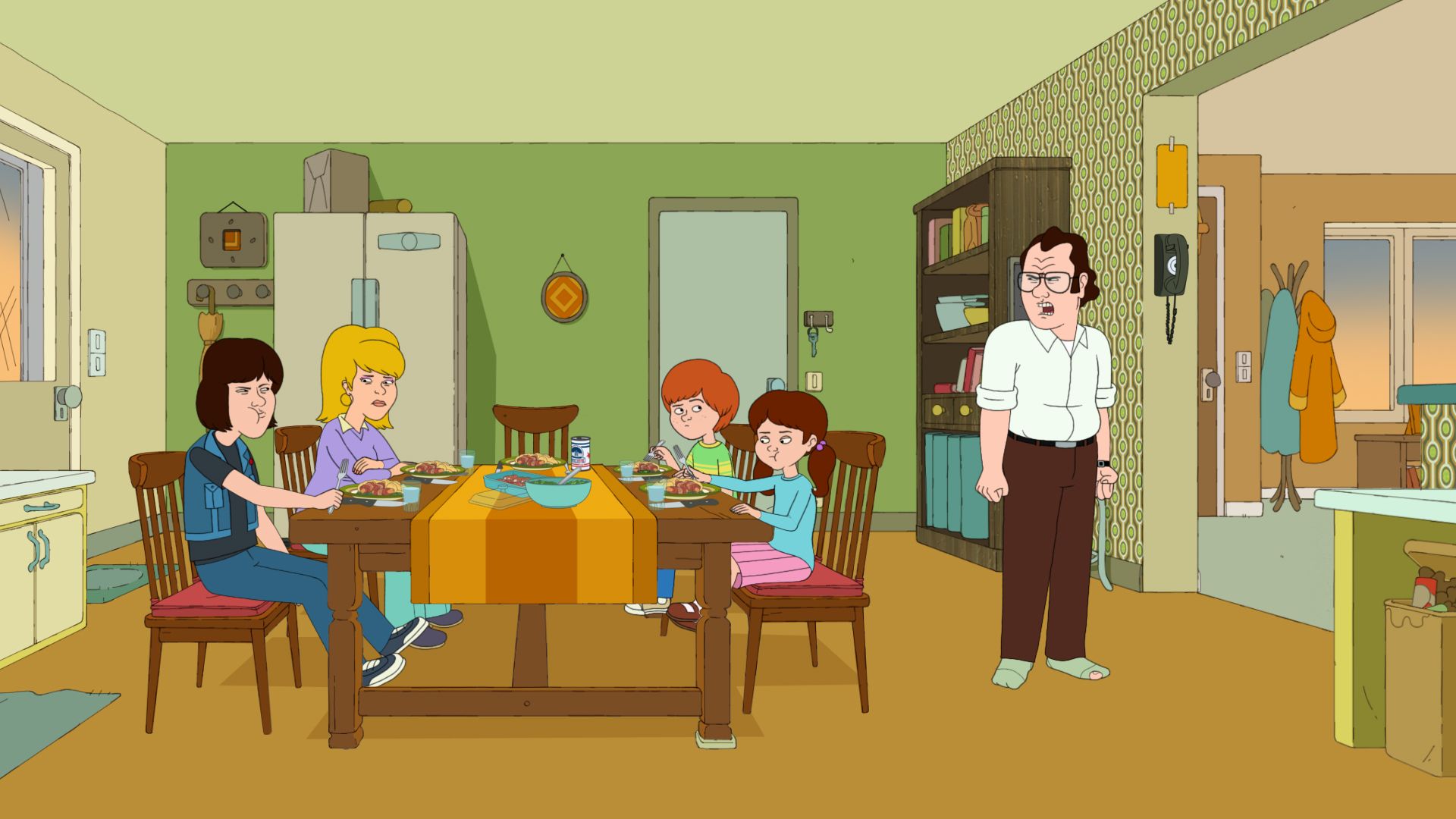 F Is for Family background