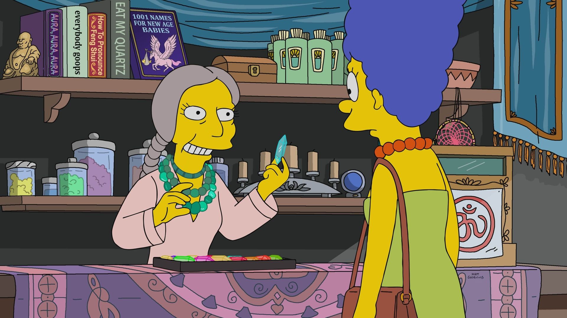 The Simpsons background