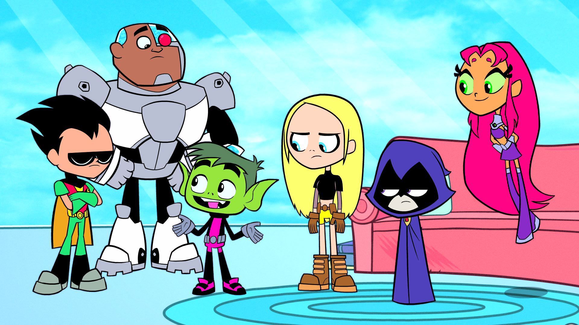 Teen Titans Go! background