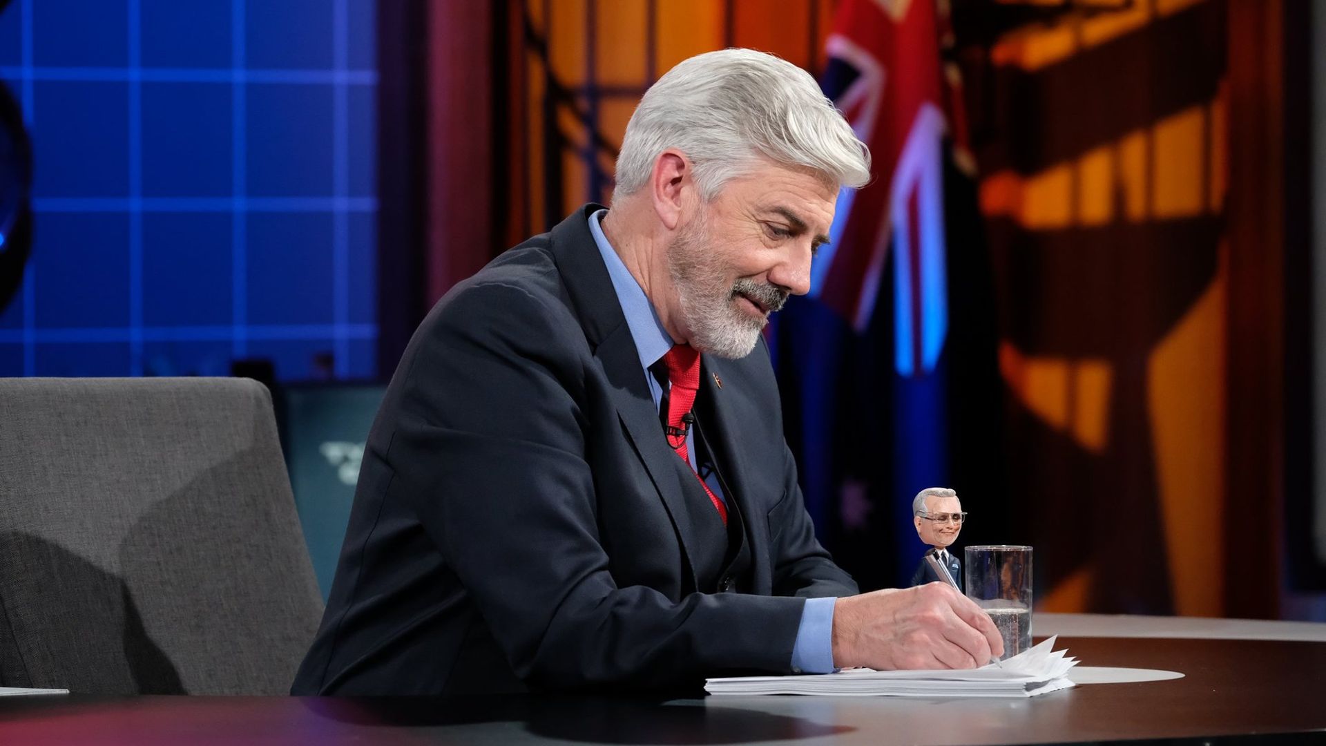 Shaun Micallef's Mad as Hell background