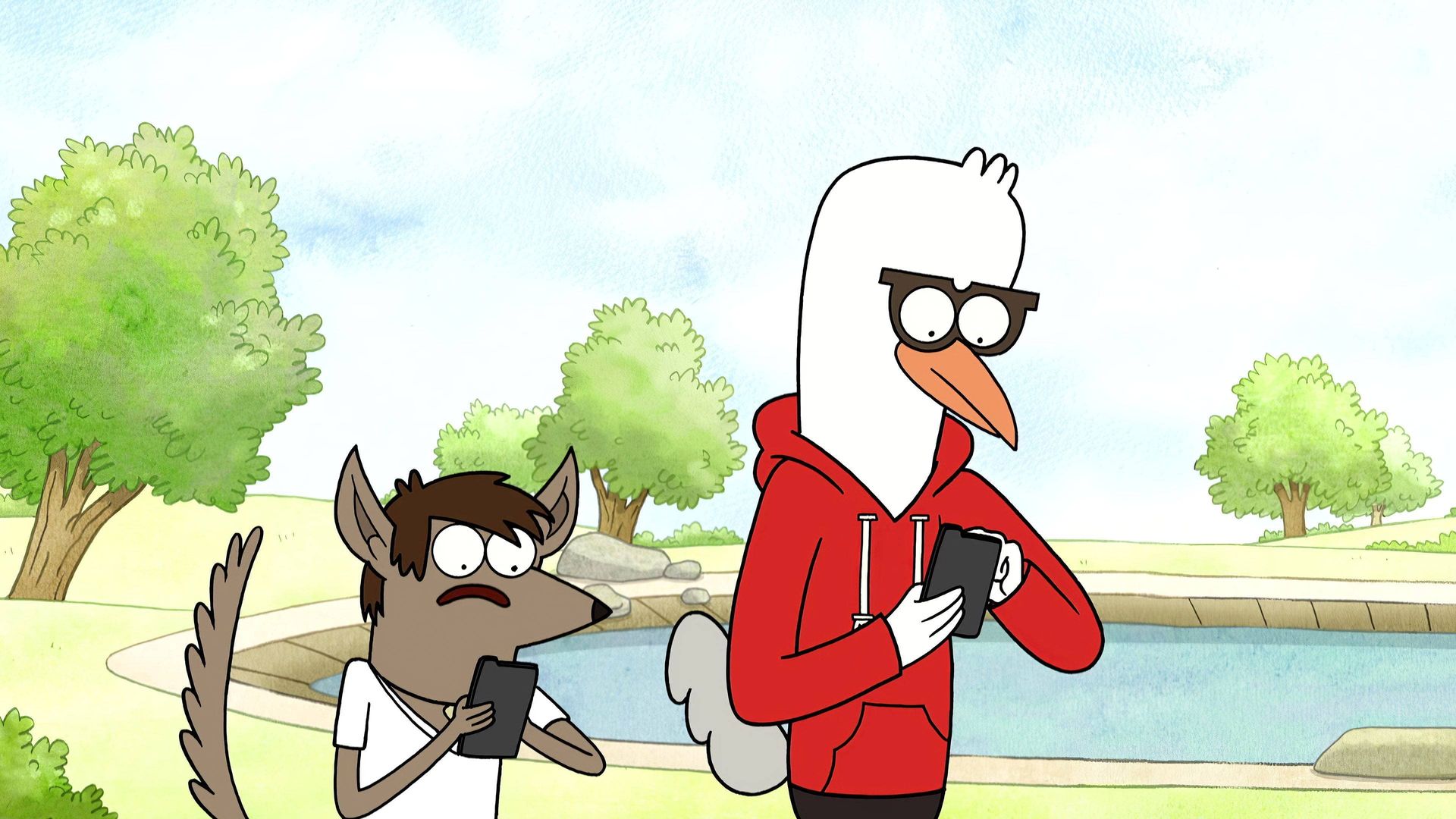 Regular Show background