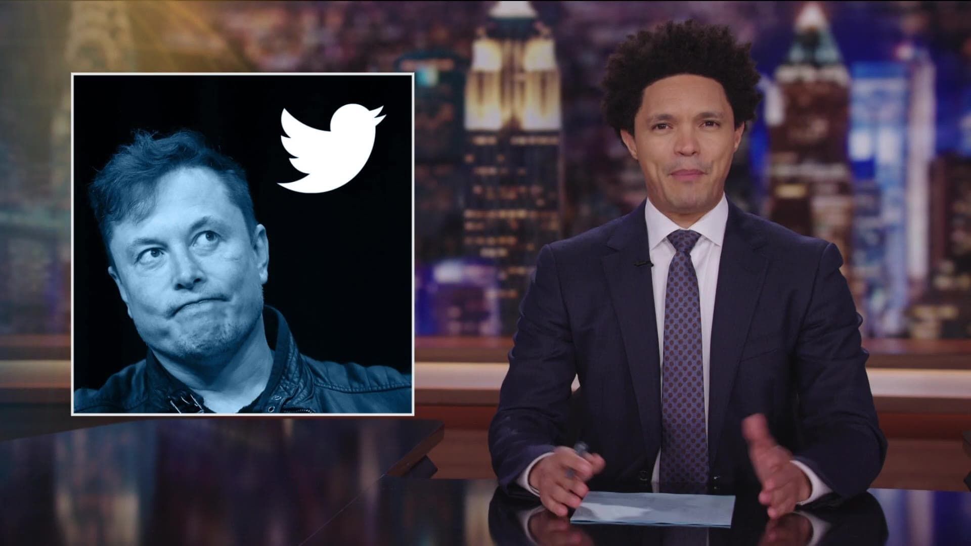 The Daily Show background