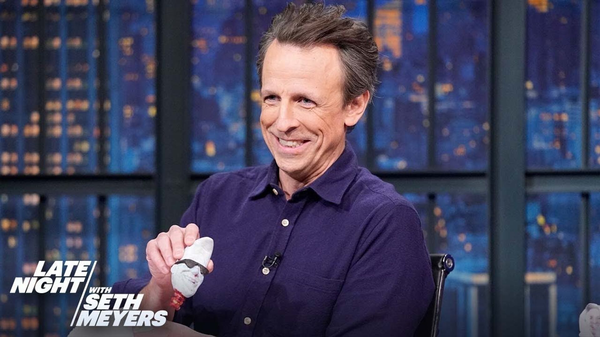 Late Night with Seth Meyers: Corrections" background