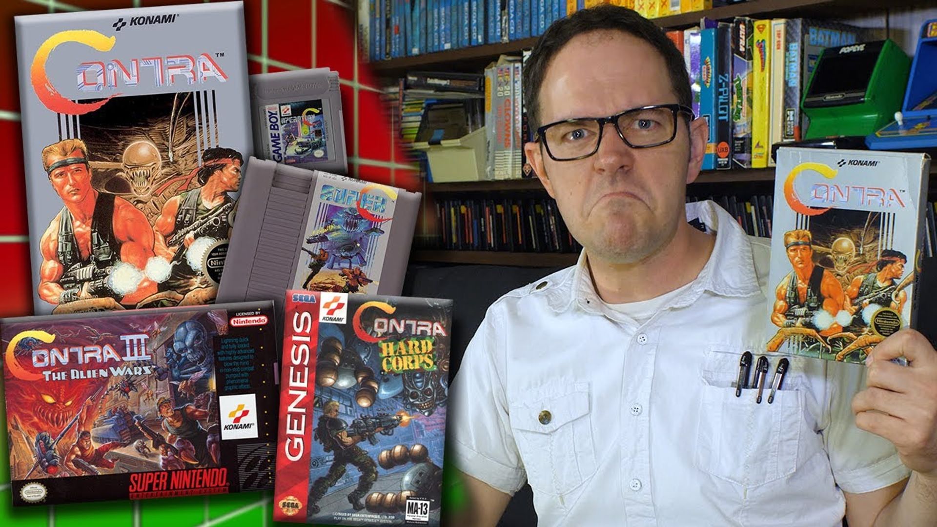 The Angry Video Game Nerd background