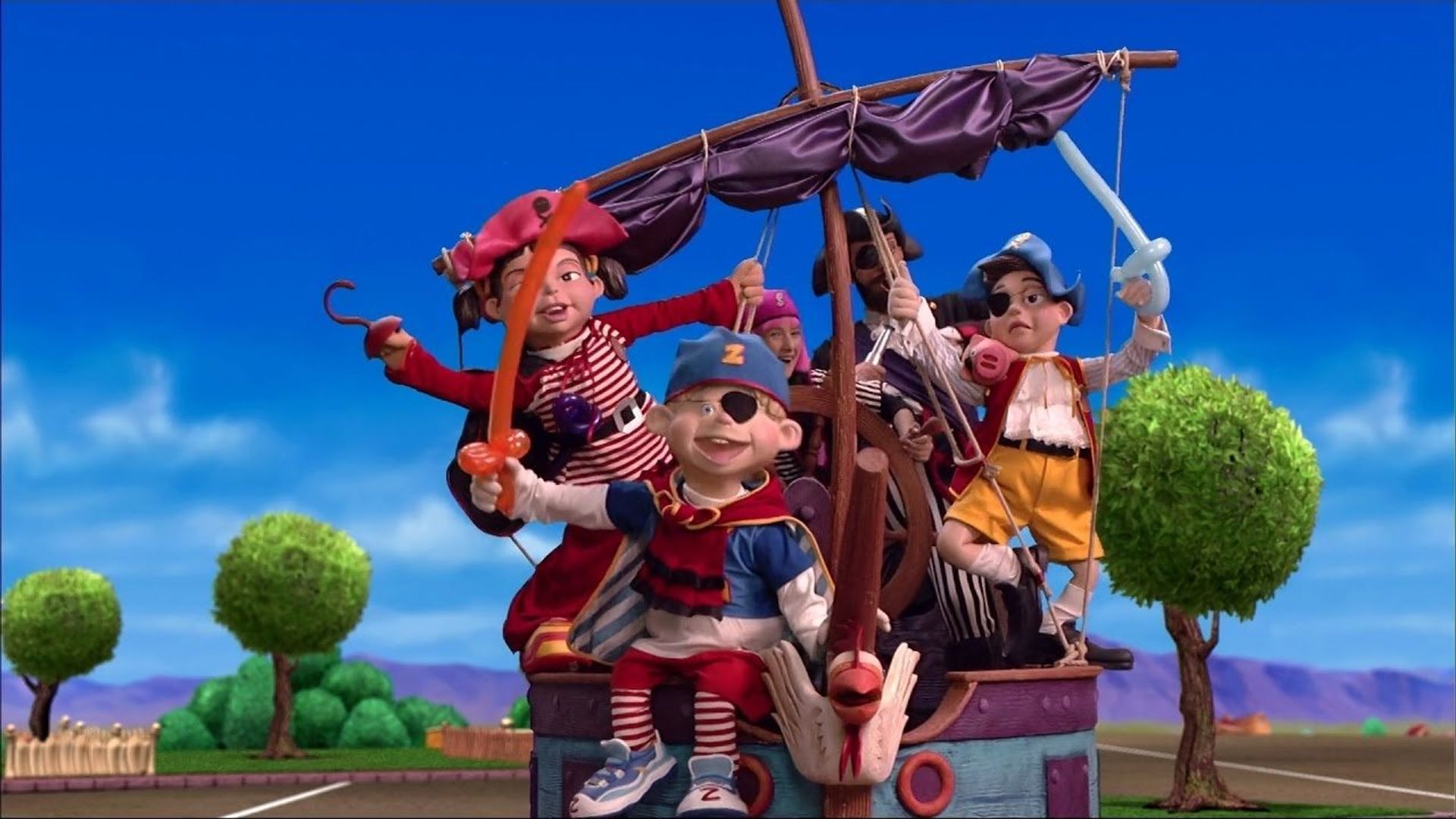 LazyTown background