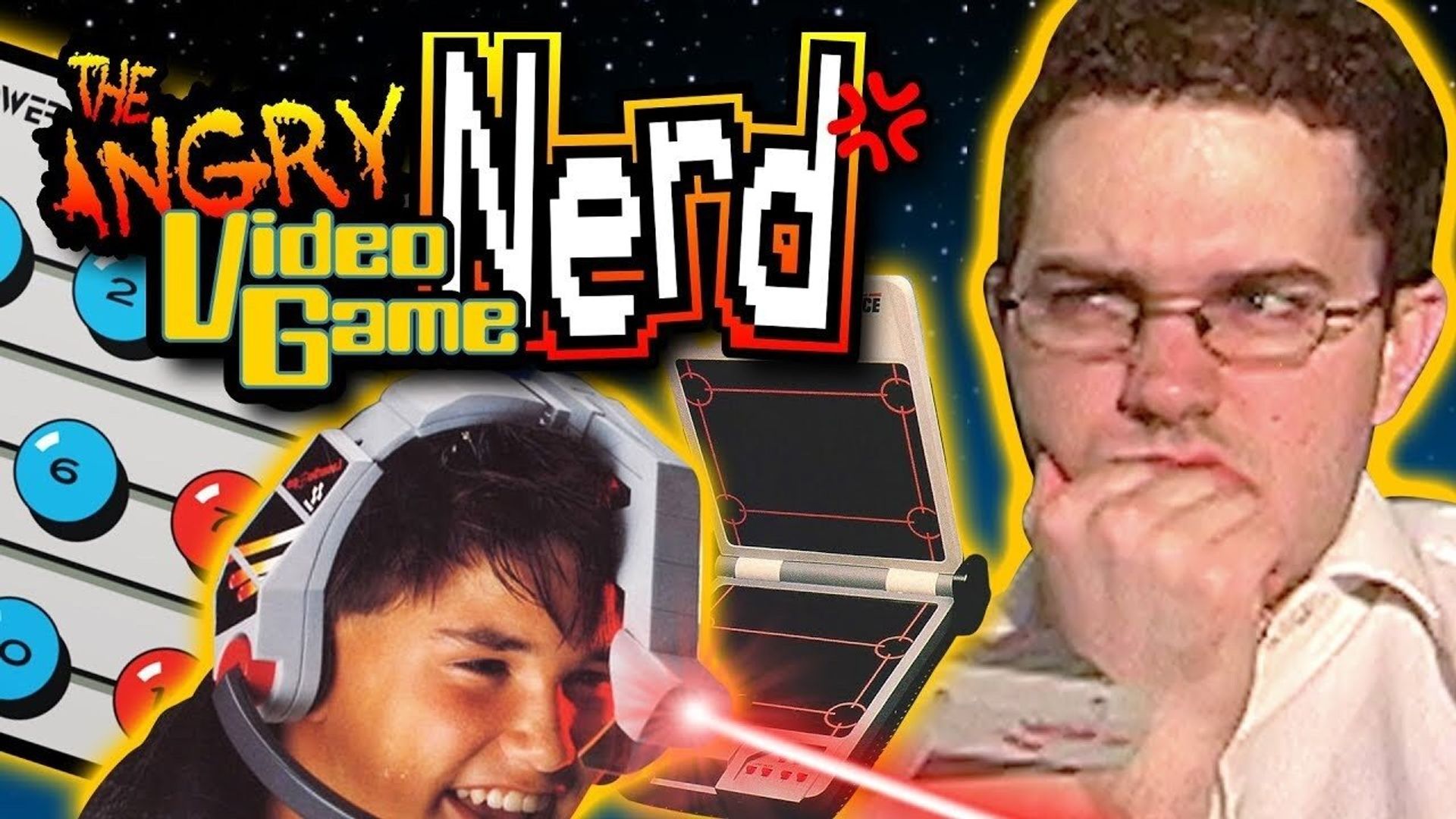 The Angry Video Game Nerd background