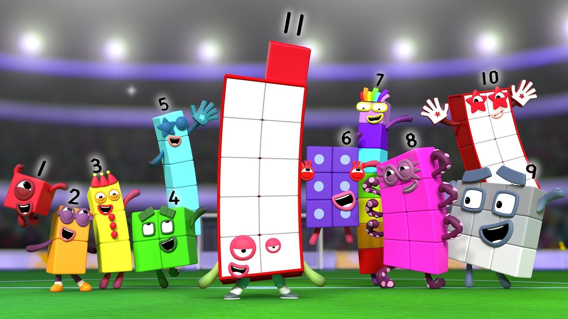Numberblocks background