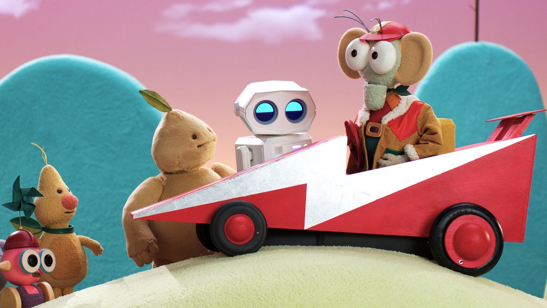 Beep and Mort background