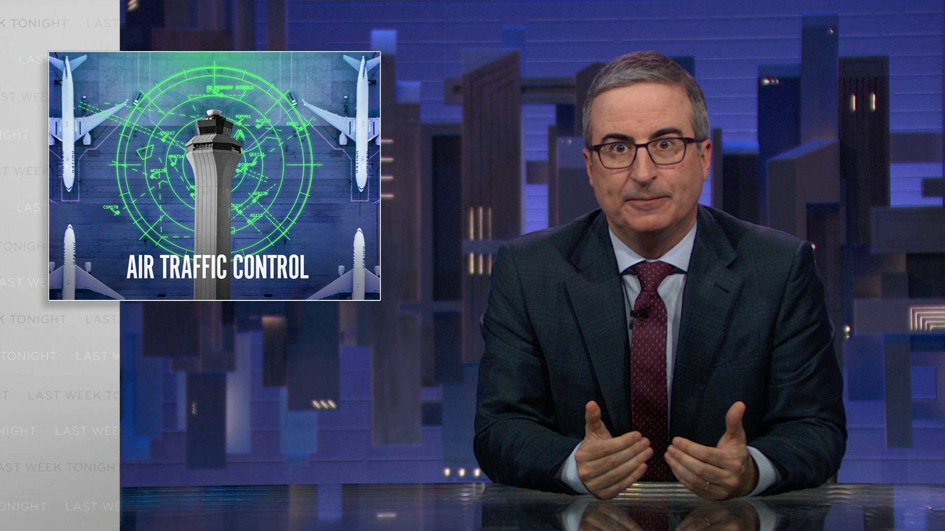 Last Week Tonight with John Oliver background