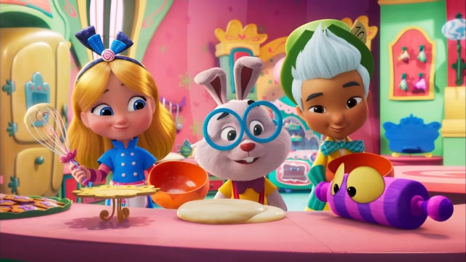 Alice's Wonderland Bakery background