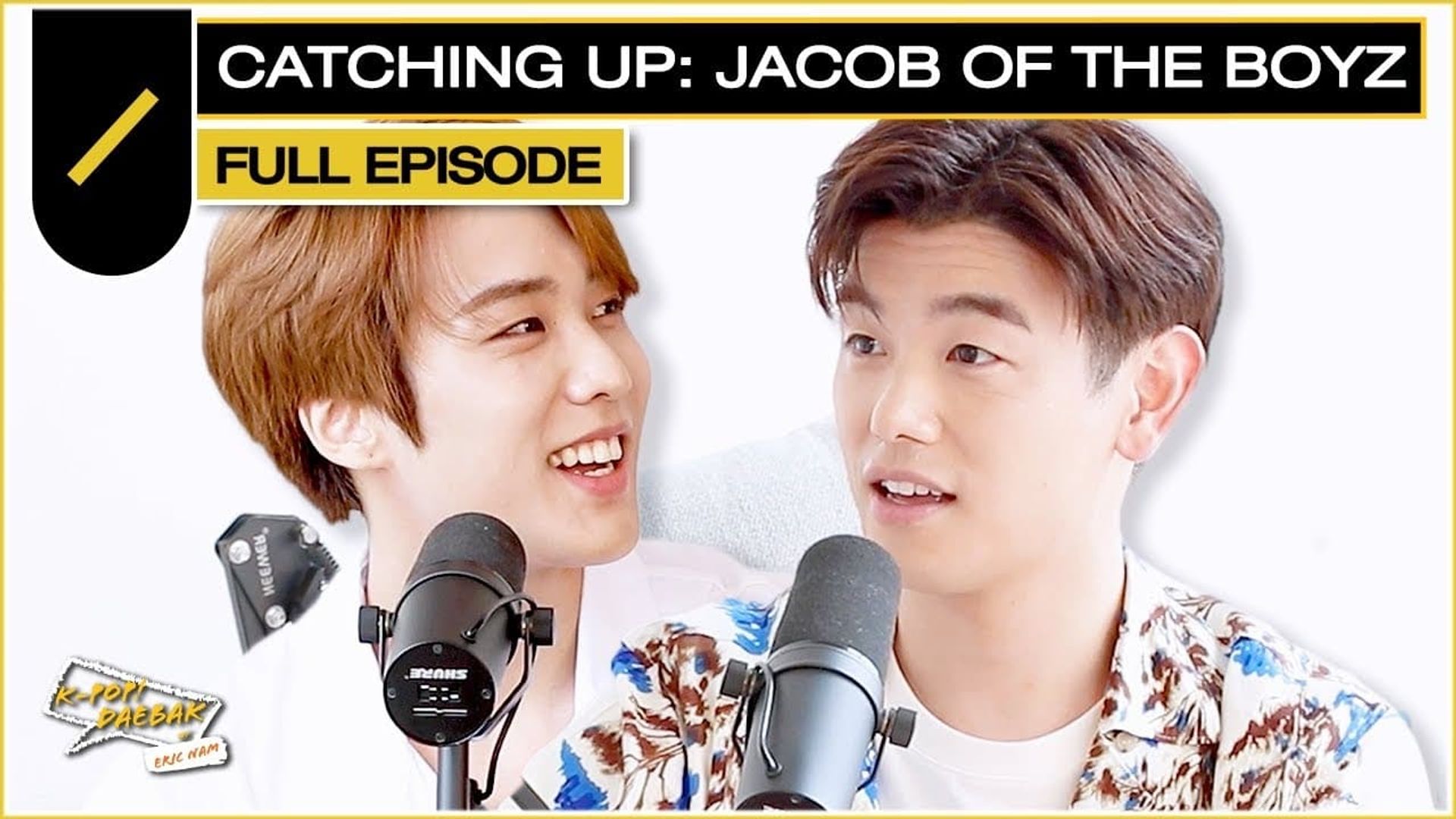 Daebak Show w/ Eric Nam background