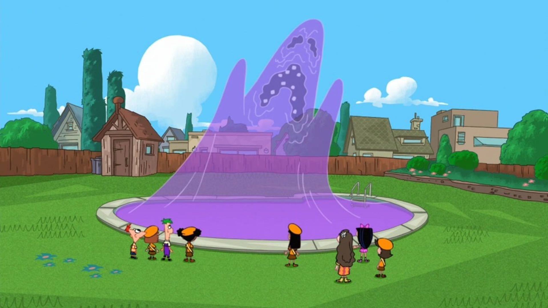 Phineas and Ferb background