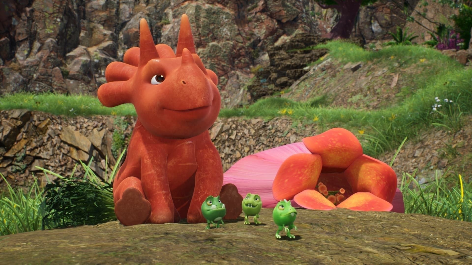 Ginger and the Vegesaurs background