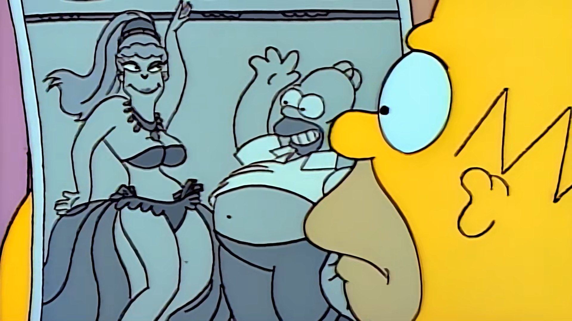 The Simpsons background
