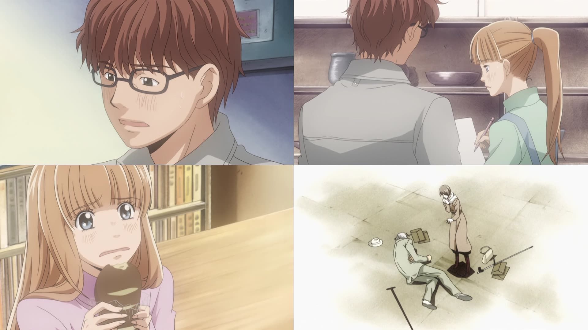 Honey and Clover background