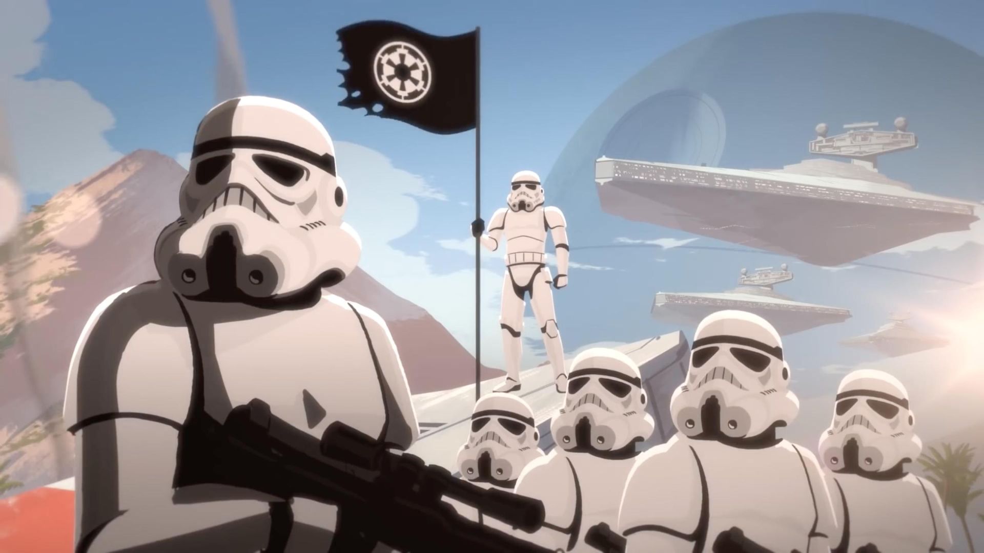 Star Wars Galaxy of Adventures background