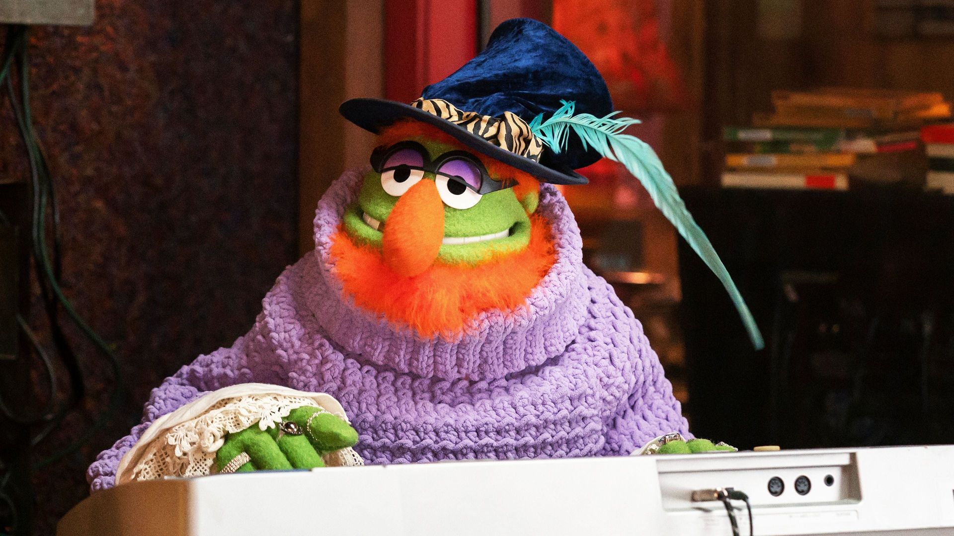 The Muppets Mayhem background