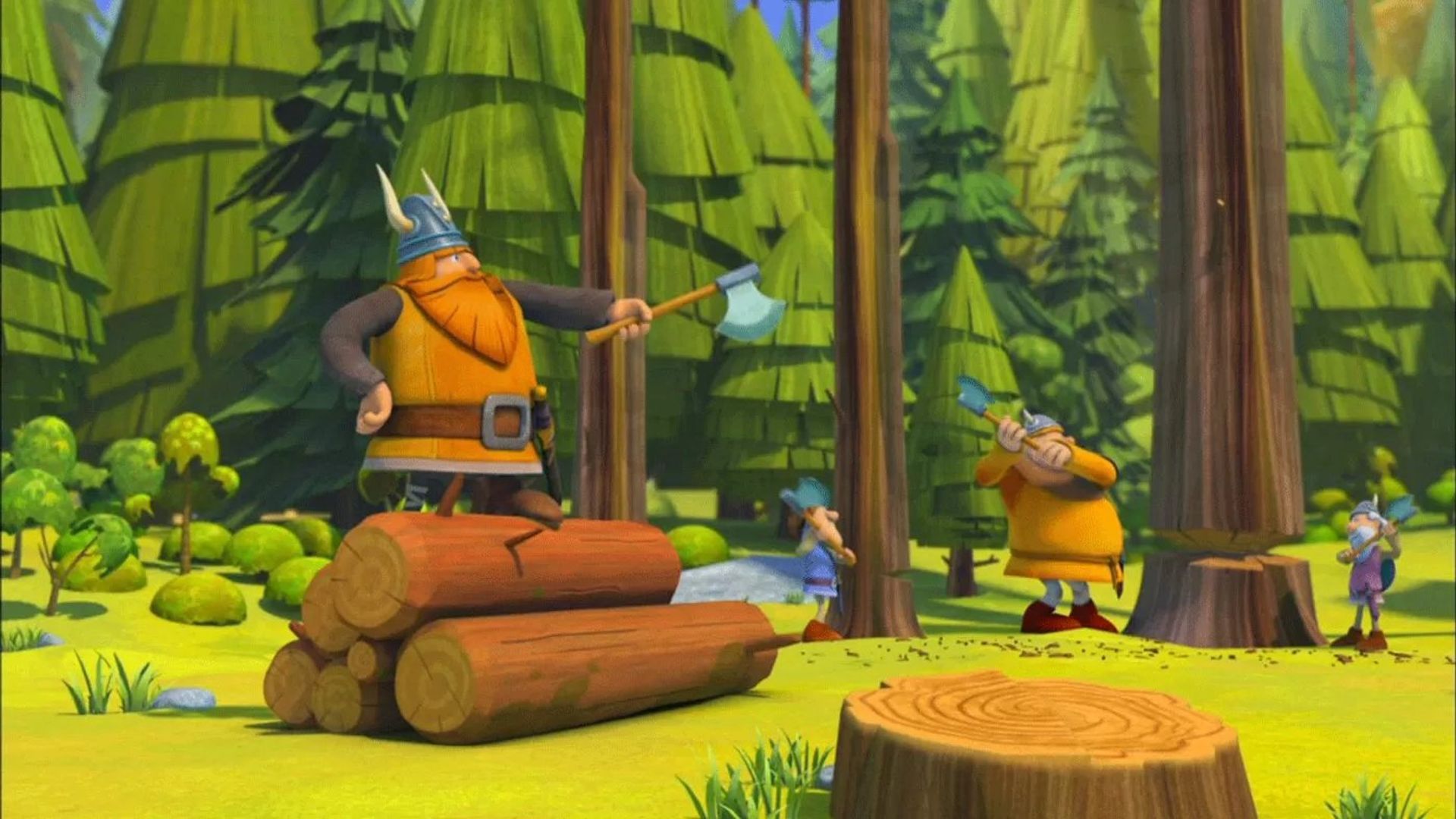 Vic the Viking background