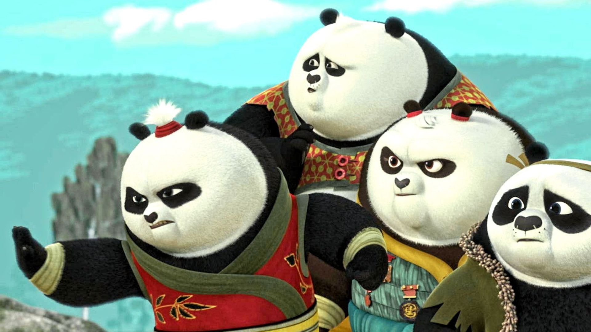 Kung Fu Panda: The Paws of Destiny background
