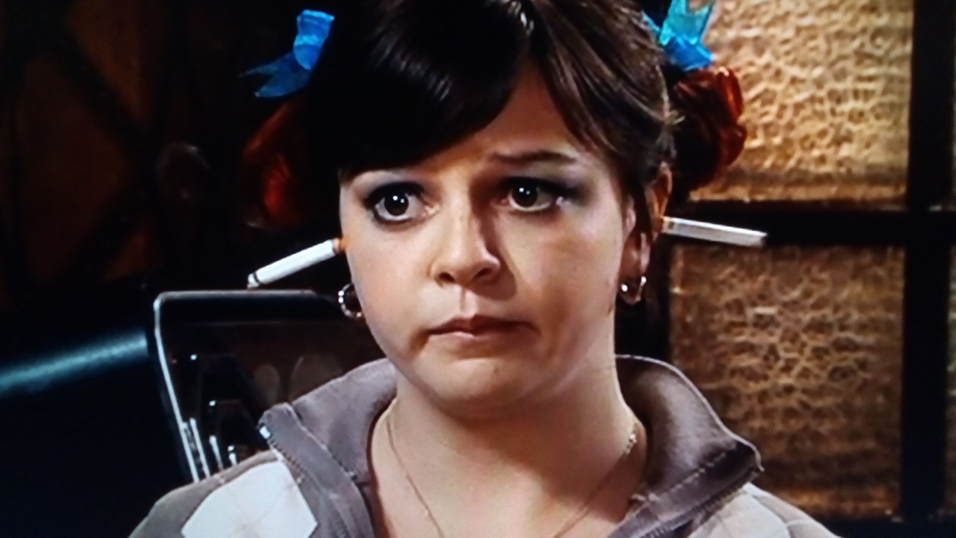 Two Pints of Lager and a Packet of Crisps background
