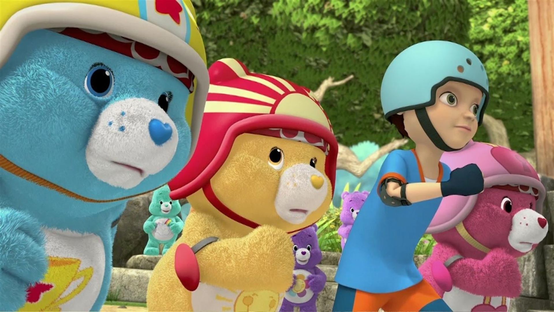 Care Bears: Adventures in Care-A-Lot background