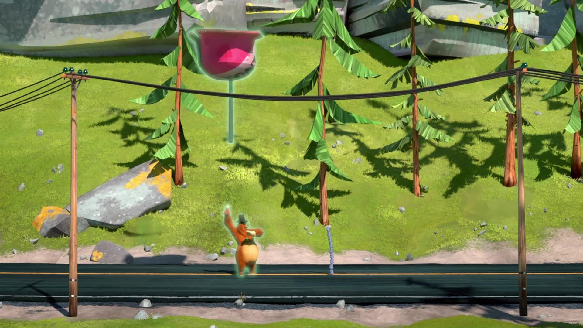 Grizzy and the Lemmings background