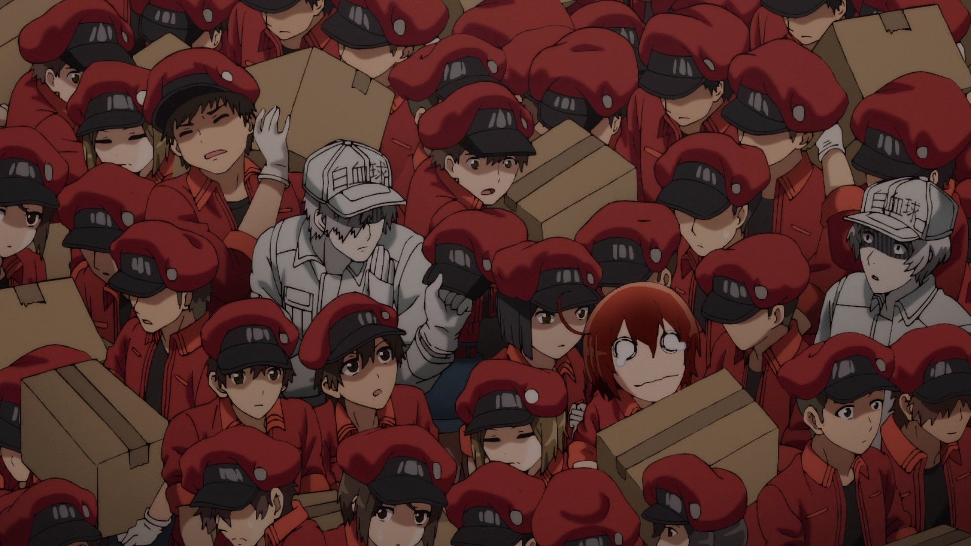 Cells at Work! background