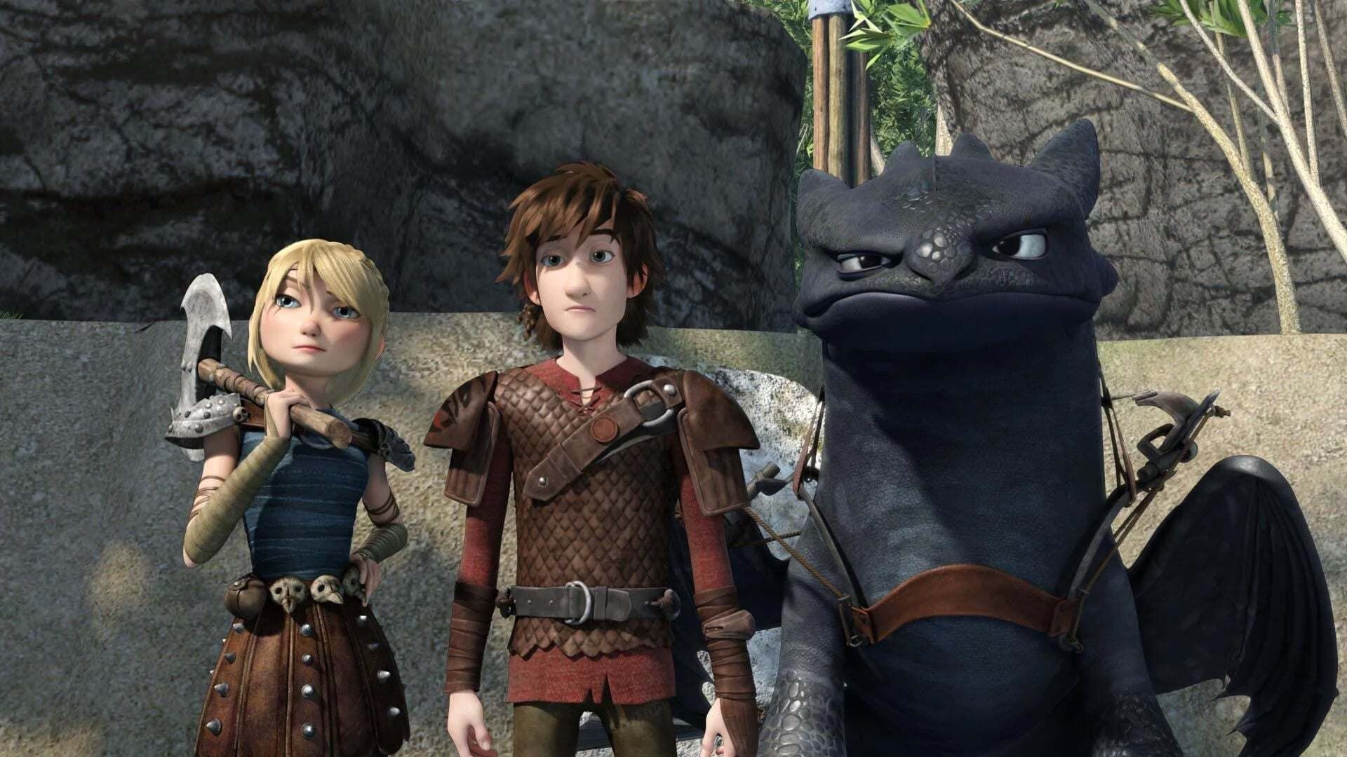 Dragons: Race to the Edge background