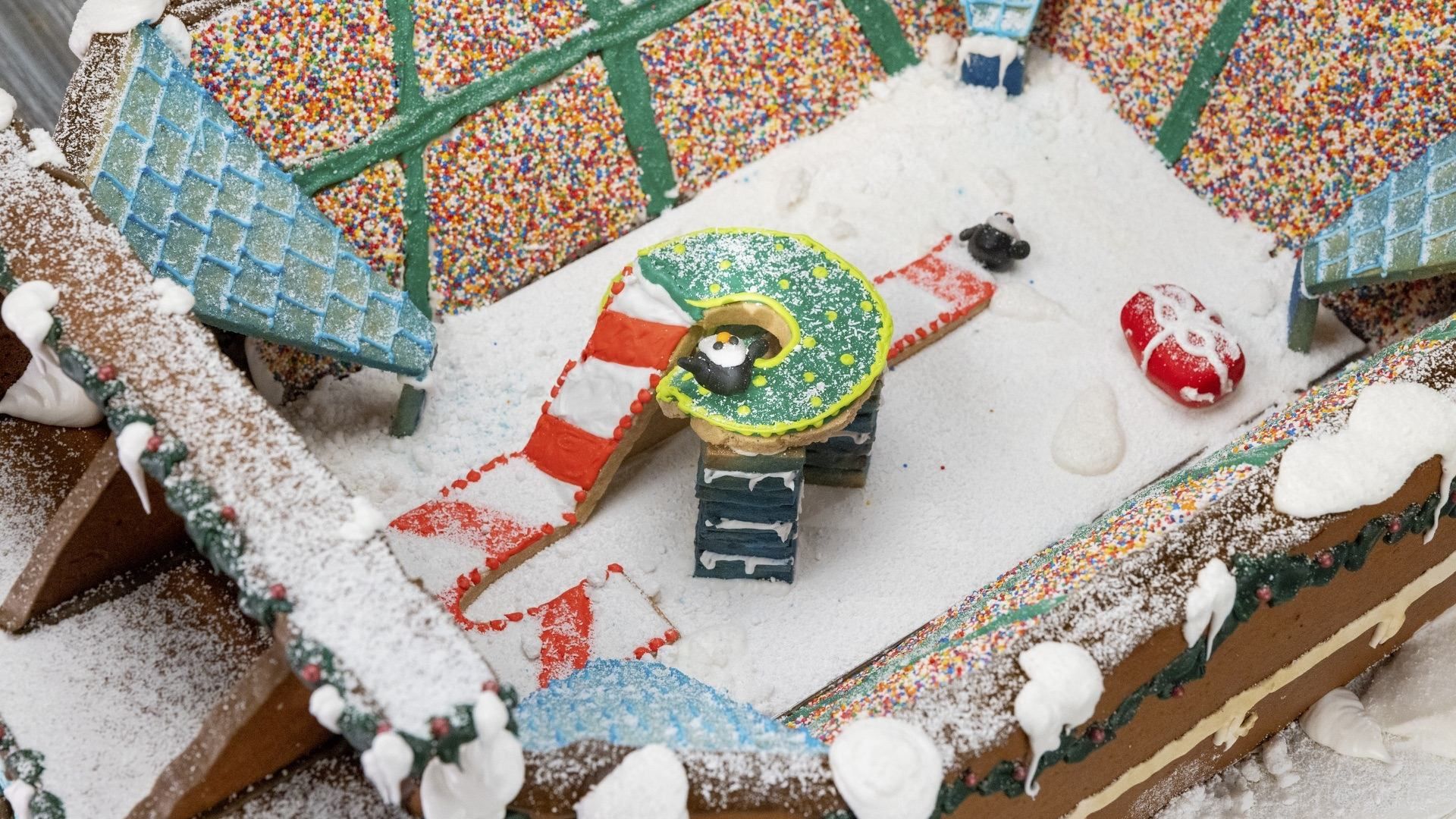 Christmas Cookie Challenge background