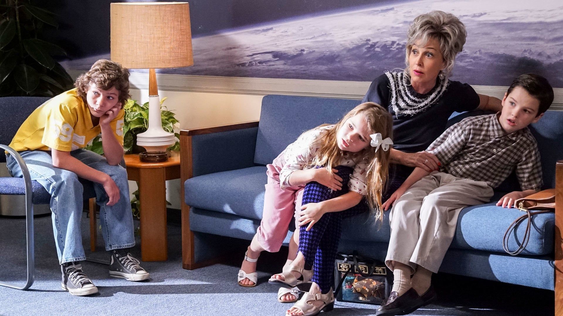 Young Sheldon background