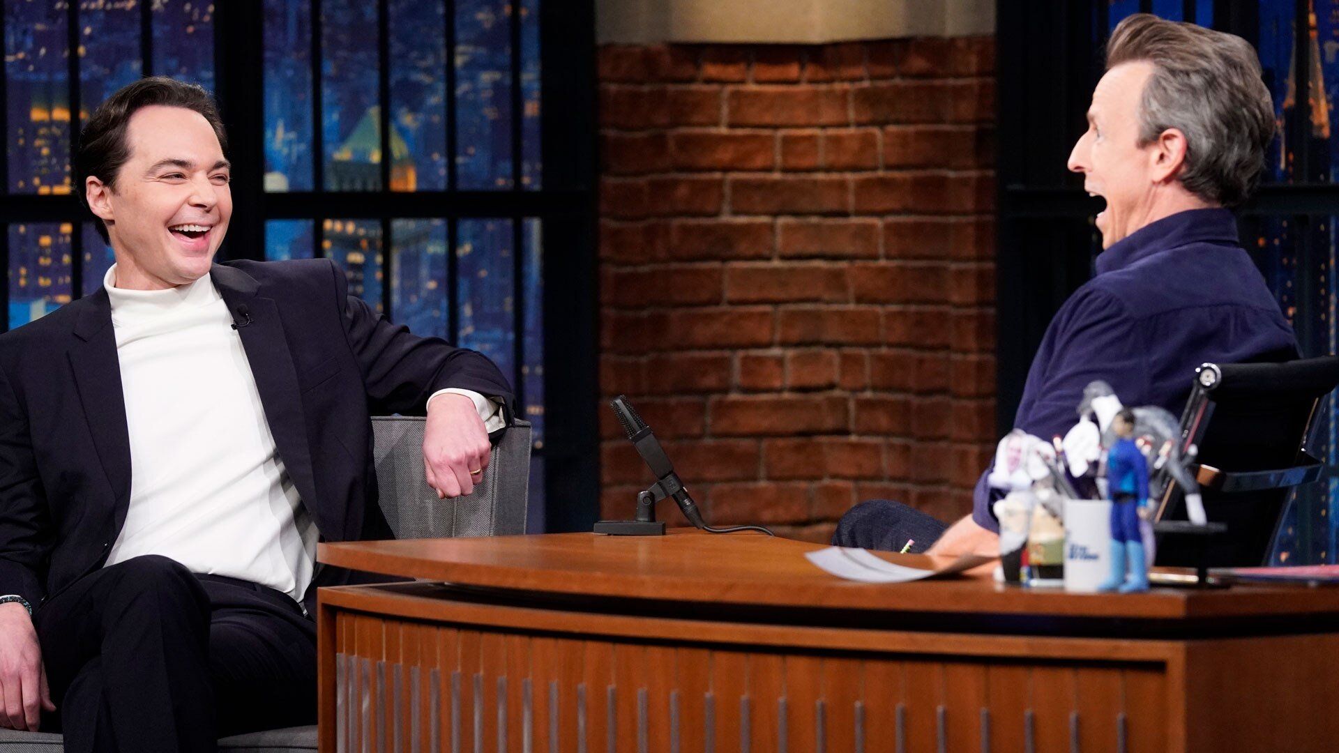 Late Night with Seth Meyers background