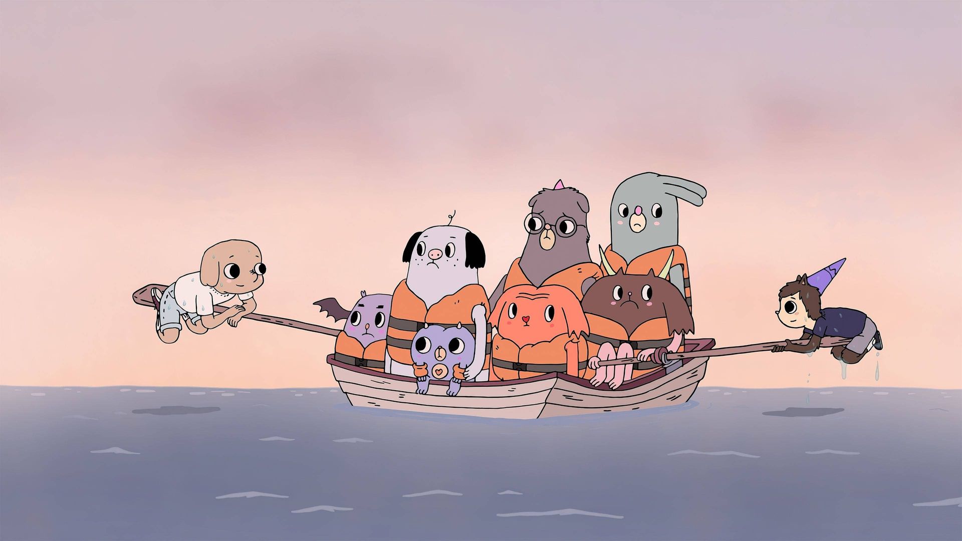 Summer Camp Island background
