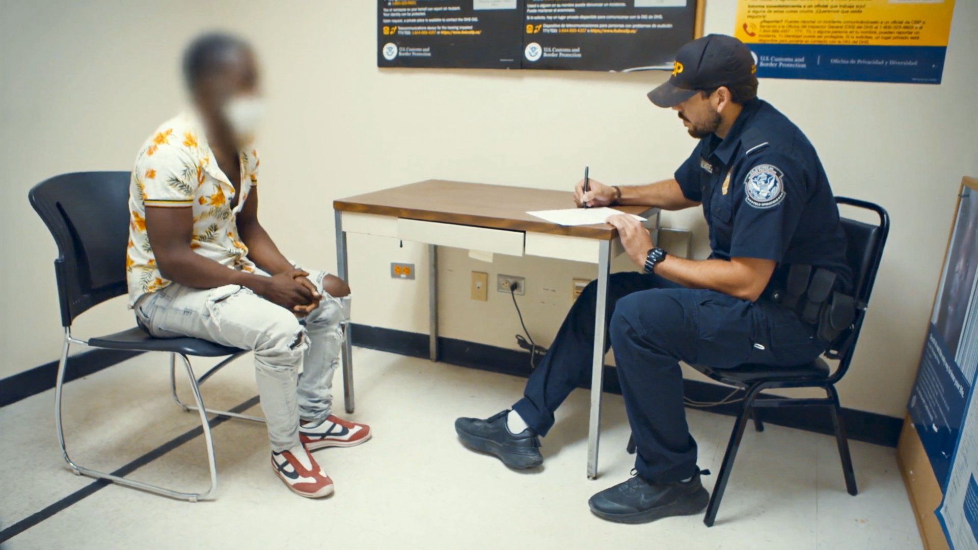 Contraband: Seized at the Border background