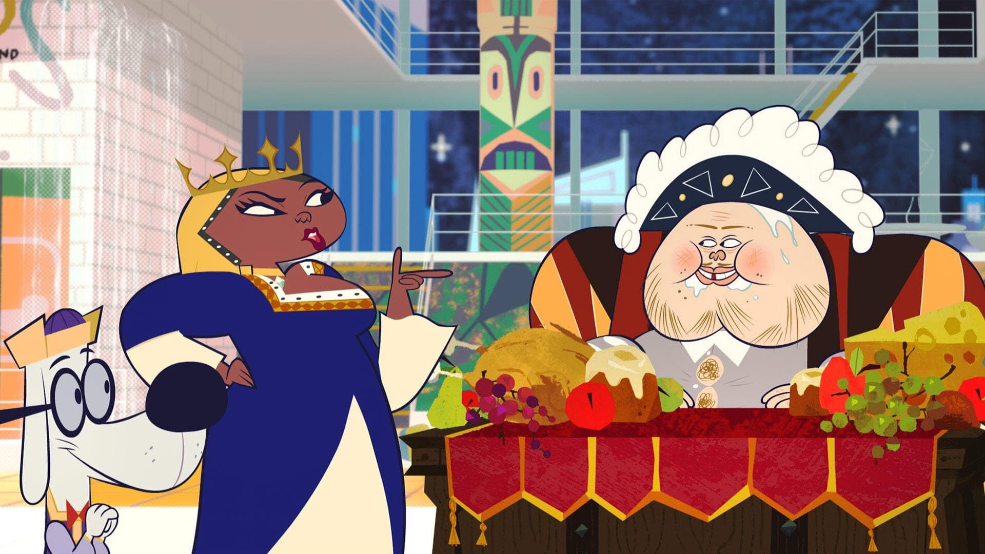 The Mr. Peabody & Sherman Show background