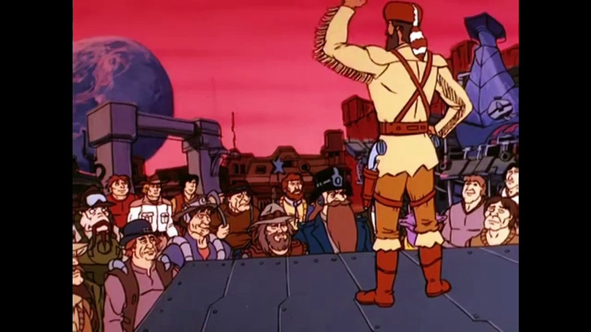 BraveStarr background