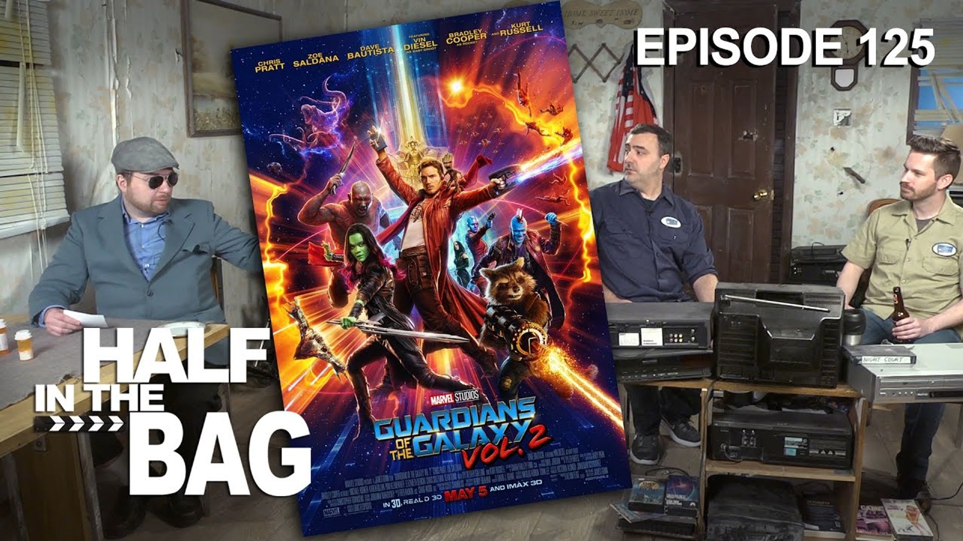 Half in the Bag background