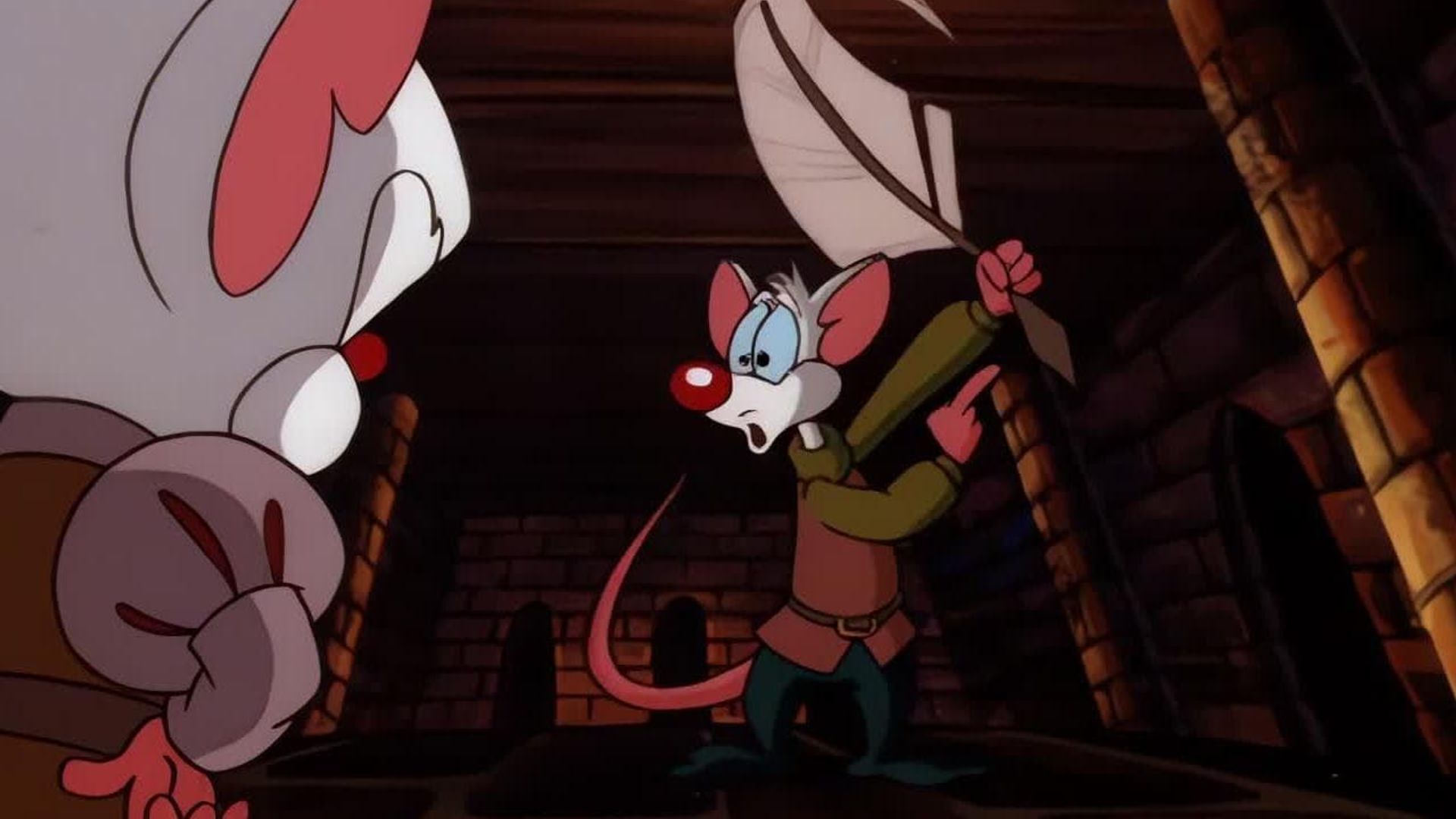 Pinky and the Brain background