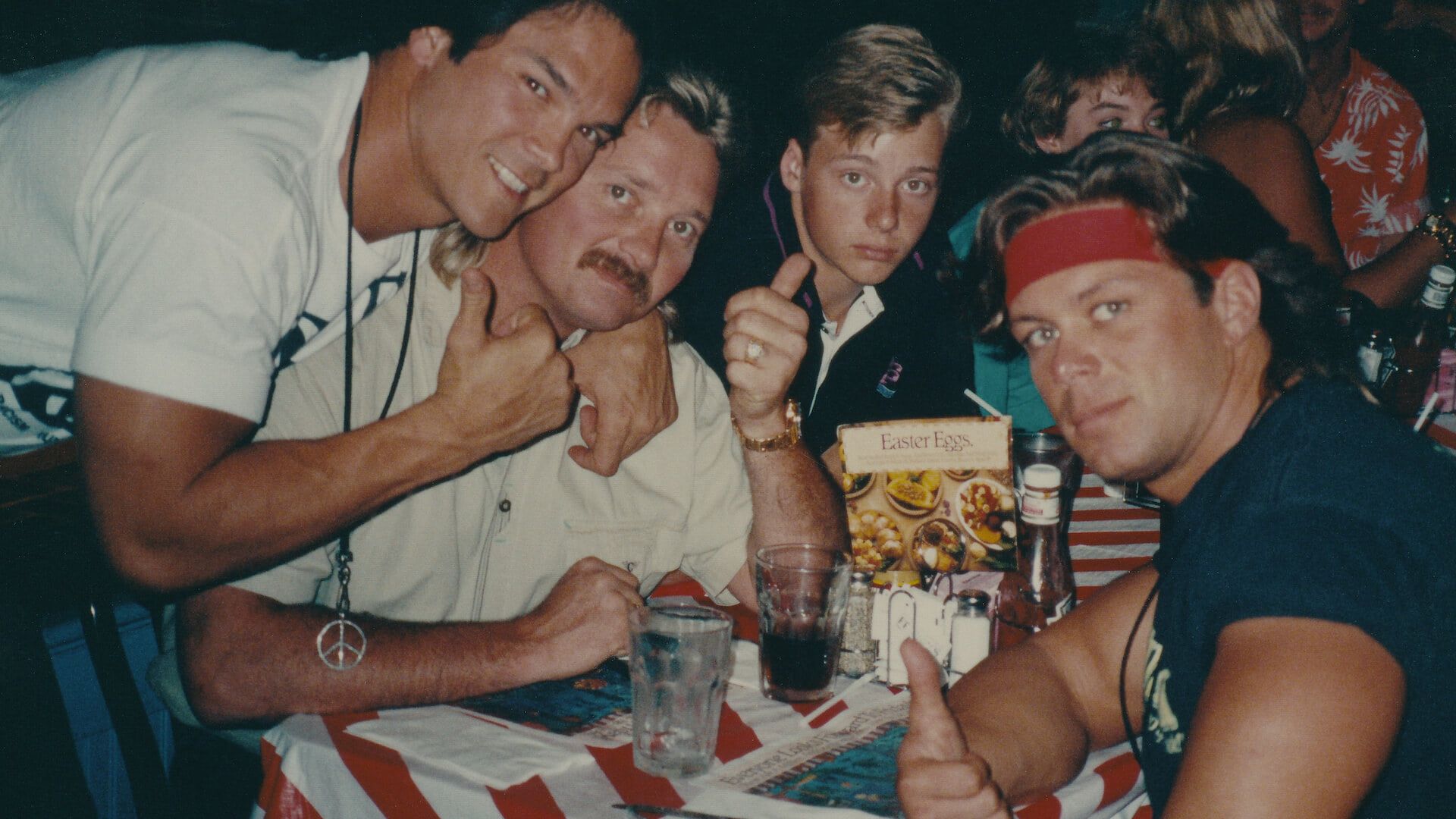 Muscles & Mayhem: An Unauthorized Story of American Gladiators background