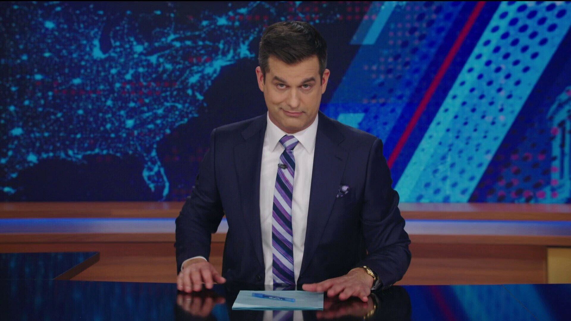 The Daily Show background