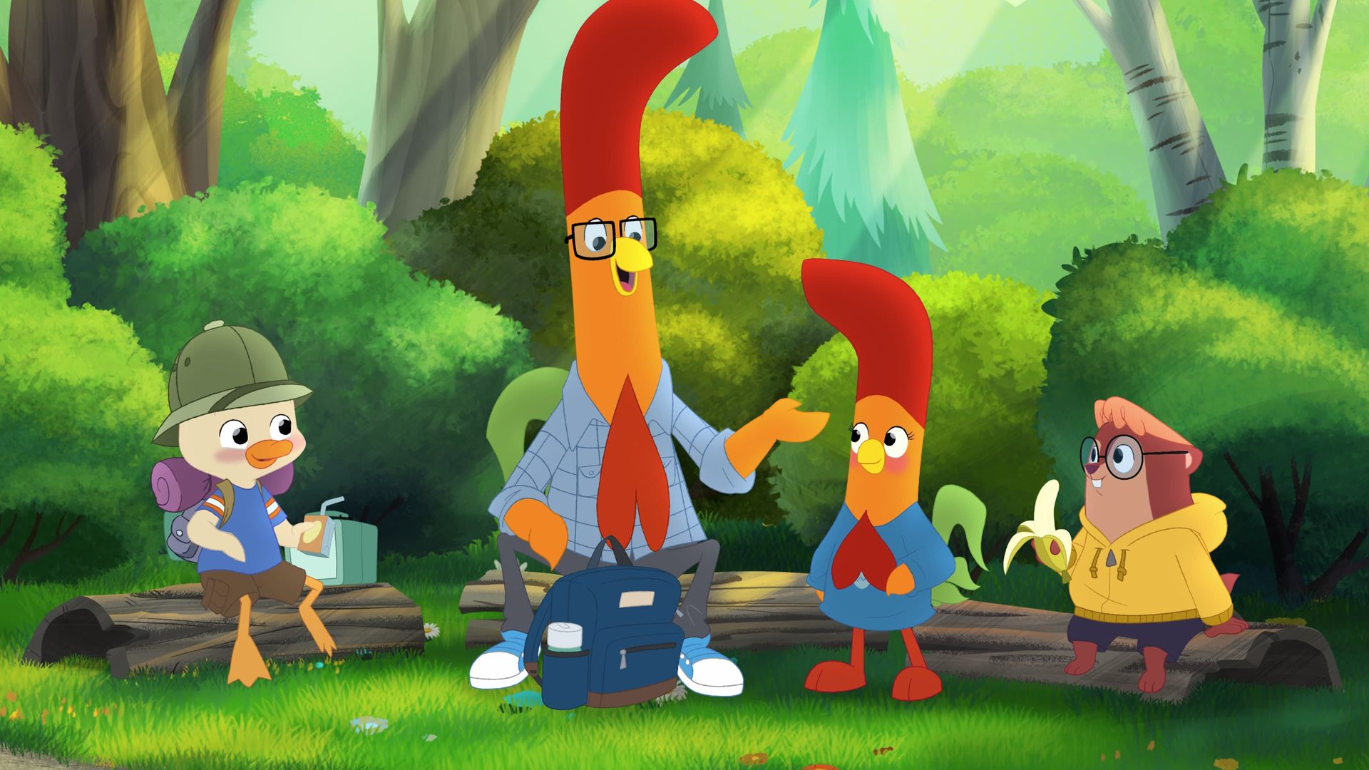 Interrupting Chicken background