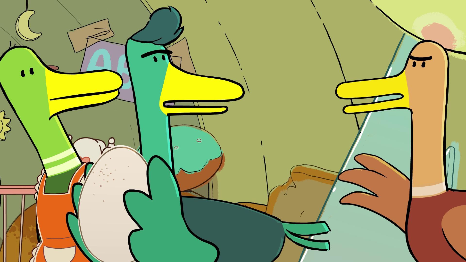 Chris P. Duck background