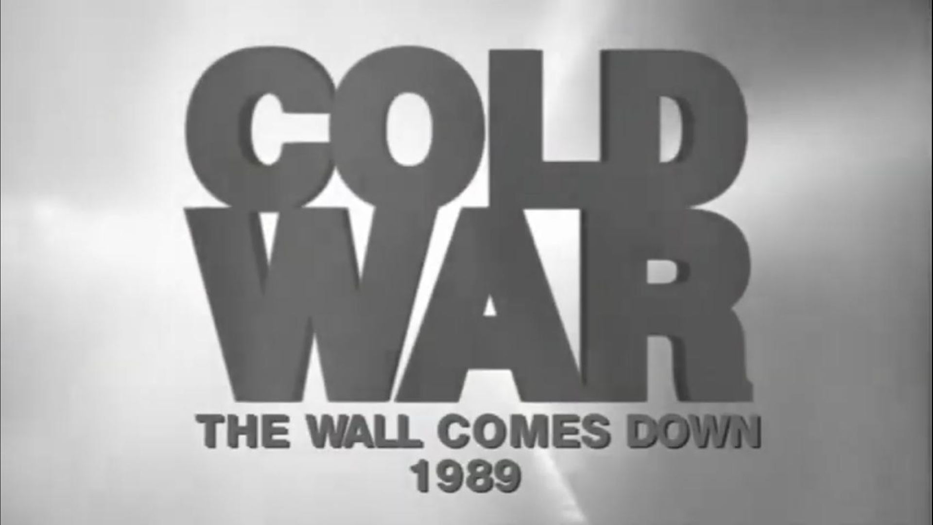 Cold War background