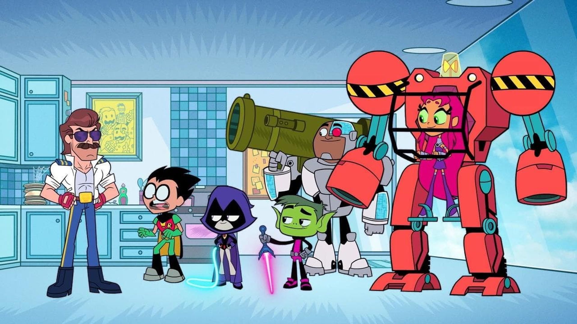 Teen Titans Go! background