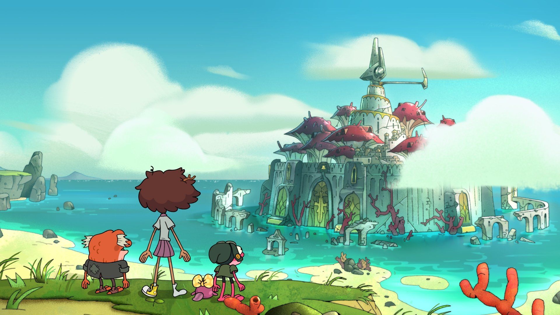 Amphibia background