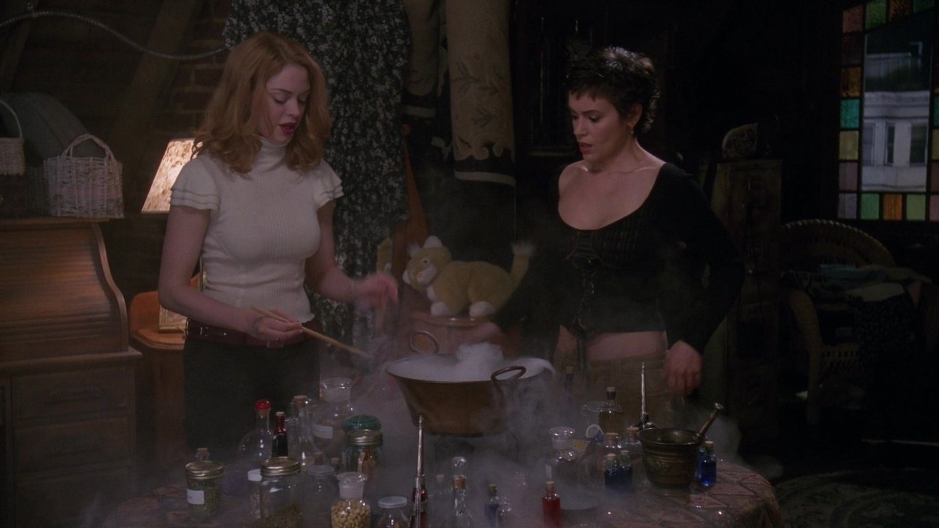 Charmed background