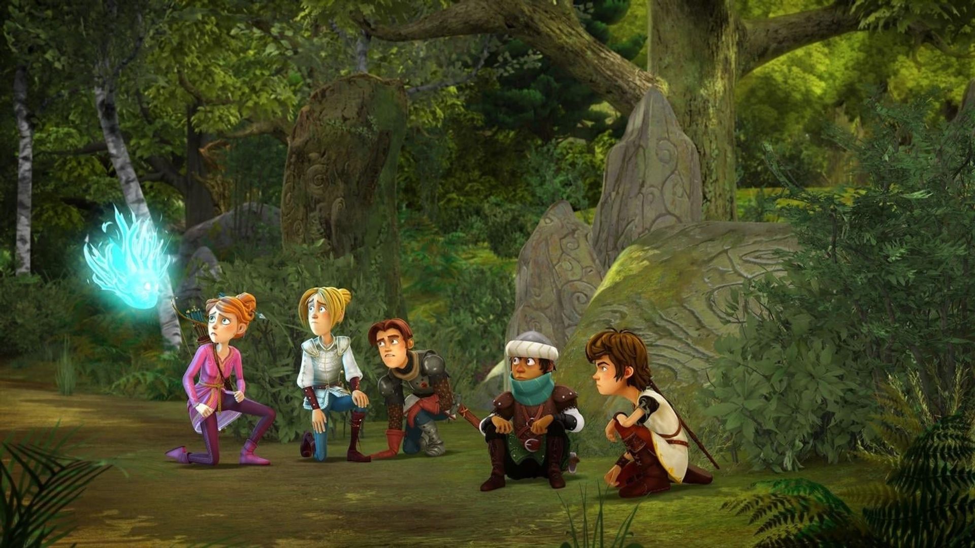 Arthur et les enfants de la Table Ronde background